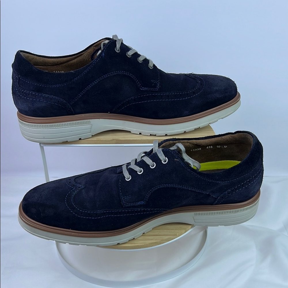 Florsheim Men's Navy Suede Shoes
